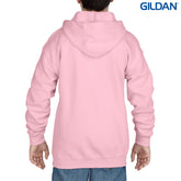 18600B Gildan Heavy Blend Youth Full Zip Hooded Sweatshirt